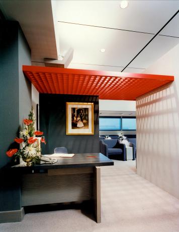 Photo of entrance to VIP lounge area